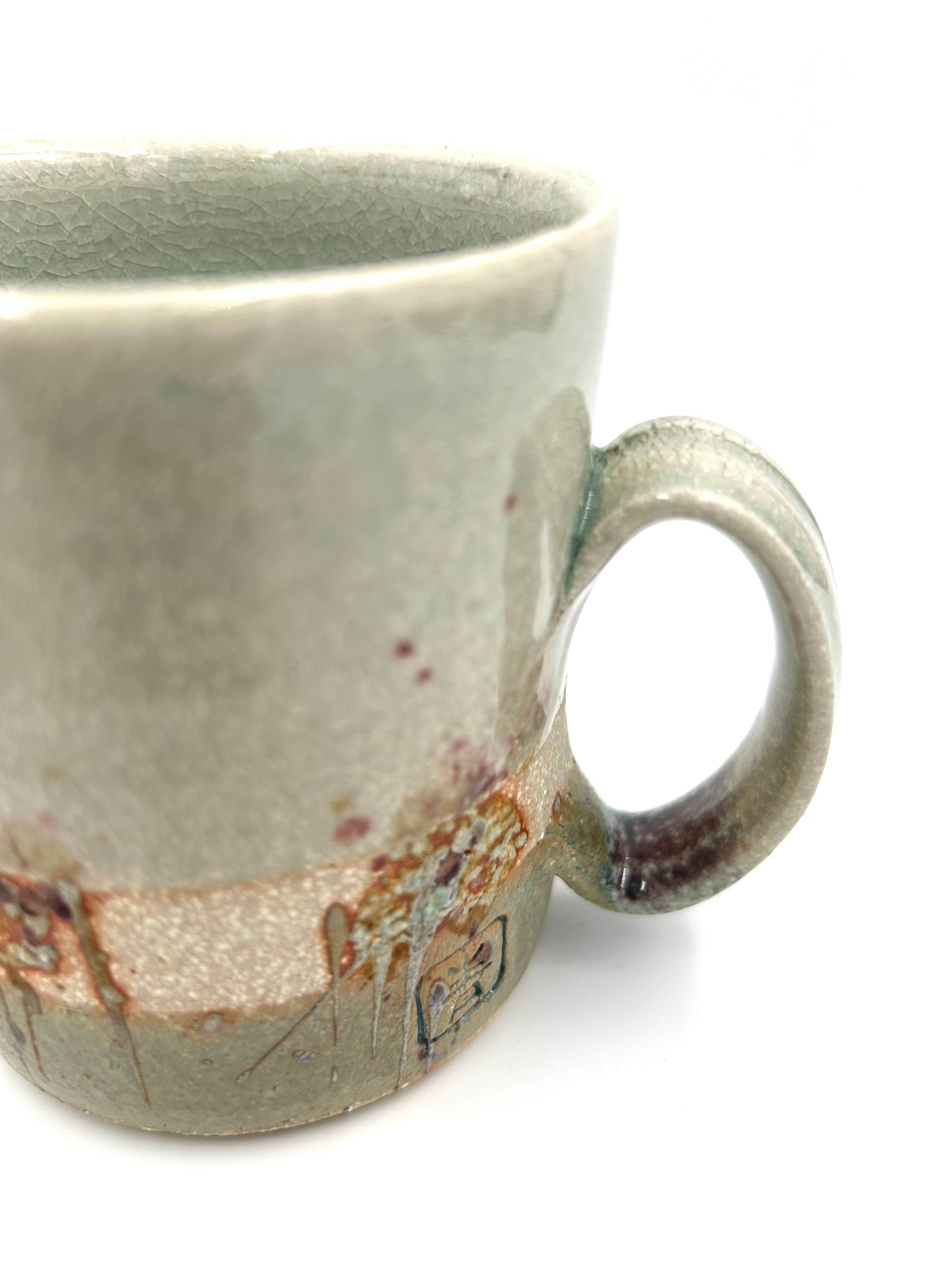 Mug en porcelaine chamotée